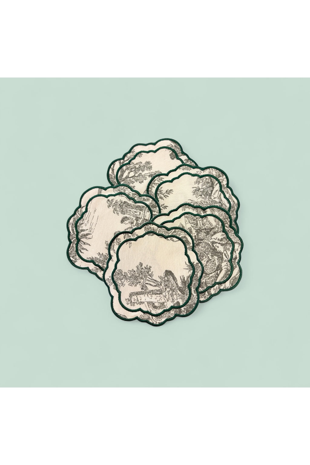 Toile De Jouy - Kokteyl Peçetesi