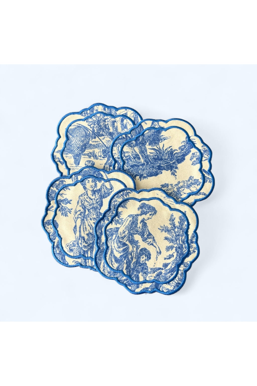 Toile De Jouy - Kokteyl Peçetesi