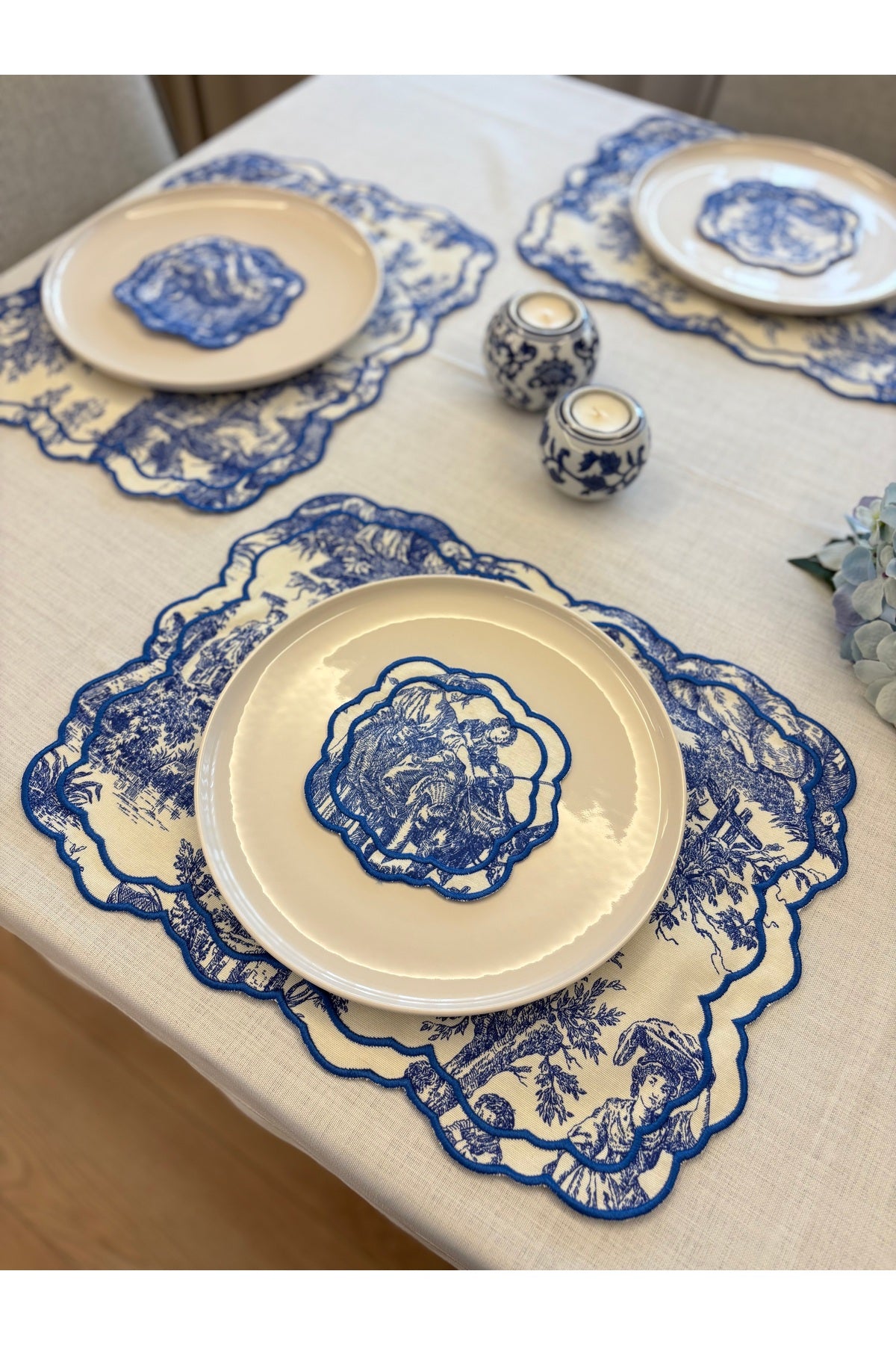 Toile De Jouy - Amerikan Servis